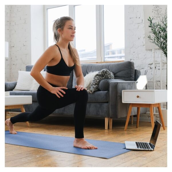 woman working out